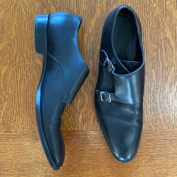 Ralph Lauren, men’s Purple Label, double monk strap shoe-made in Italy, size 12 - Picture 2 of 7